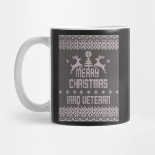 Merry Christmas IRAQ VETERAN Mug